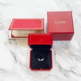 カルティエ(Cartier)のCartier カルティエ C2 ダイヤ リング WG(リング(指輪))