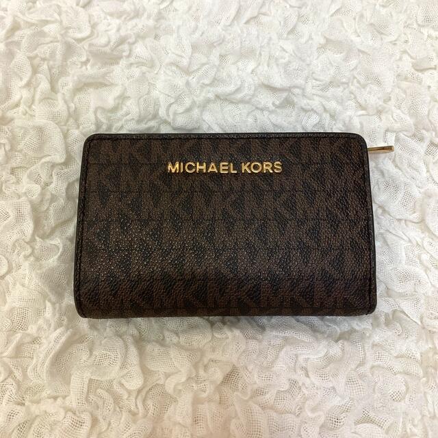 Michael Kors(マイケルコース)のMICHAEL マイケルコース 二つ折り財布 レディースのファッション小物(財布)の商品写真