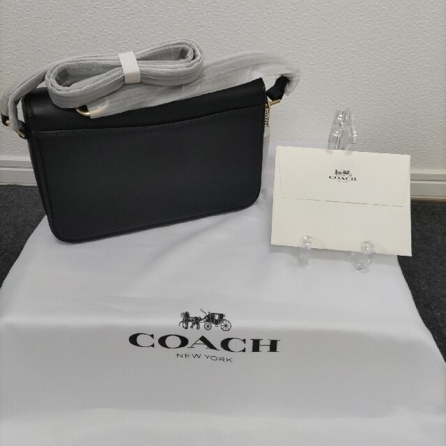 COACH コーチ ストゥディオ レザー ショルダーバッグ ブラック