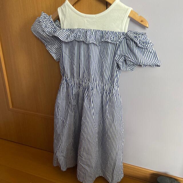 ALGY(アルジー)のALGY ドッキングワンピ　150センチ キッズ/ベビー/マタニティのキッズ服女の子用(90cm~)(ワンピース)の商品写真