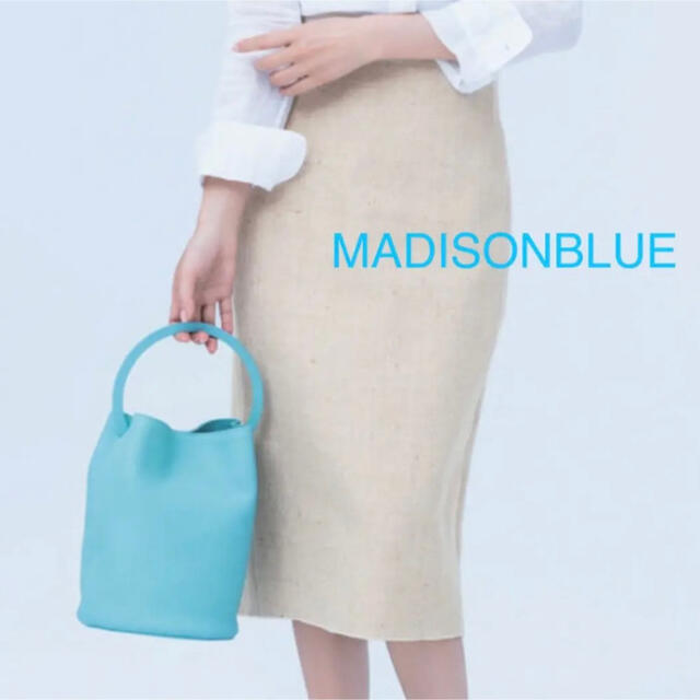 MADISONBLUE(マディソンブルー)のMADISONBLUE  ハイウエストタイトスカート 63800円　00 レディースのスカート(ひざ丈スカート)の商品写真