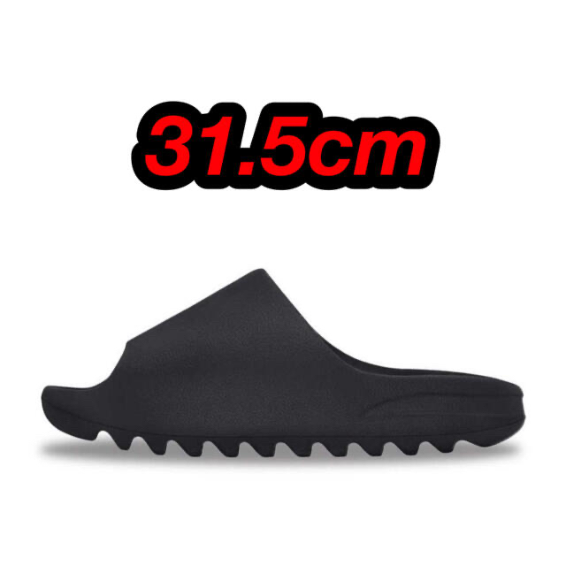 31.5cm adidas YEEZY Slide Onyx HQ6448