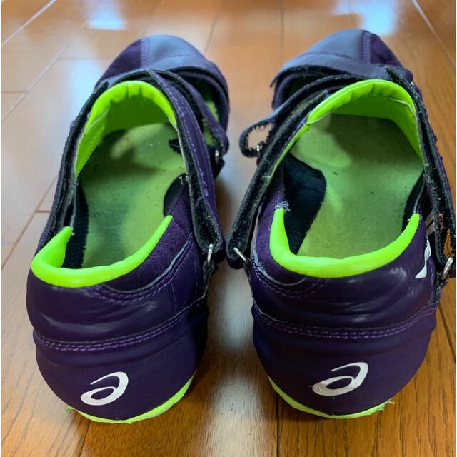 asics(アシックス)のアシックス　asics 陸上スパイク　27.5 短距離用　中古 スポーツ/アウトドアのスポーツ/アウトドア その他(陸上競技)の商品写真