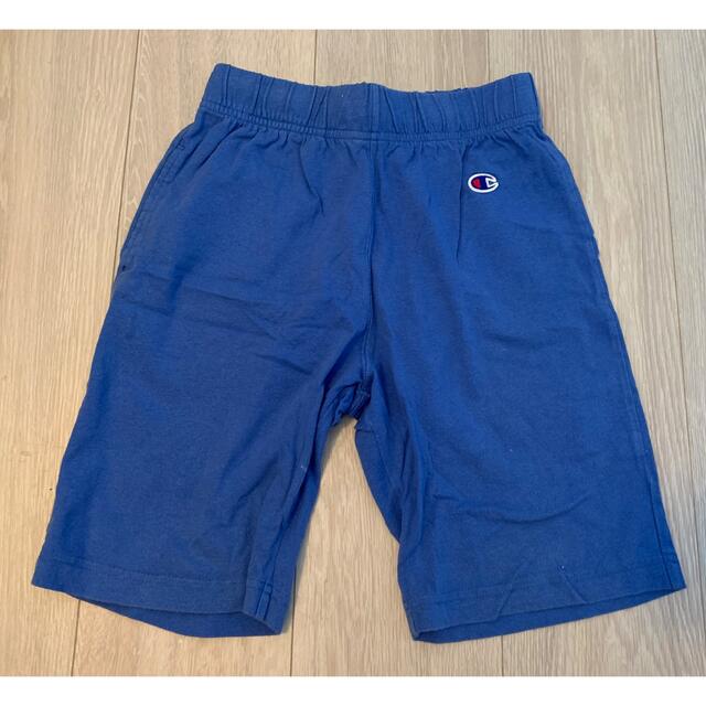 Champion(チャンピオン)のチャンピオン　ハーフパンツ 140cm  ブルー キッズ/ベビー/マタニティのキッズ服男の子用(90cm~)(パンツ/スパッツ)の商品写真