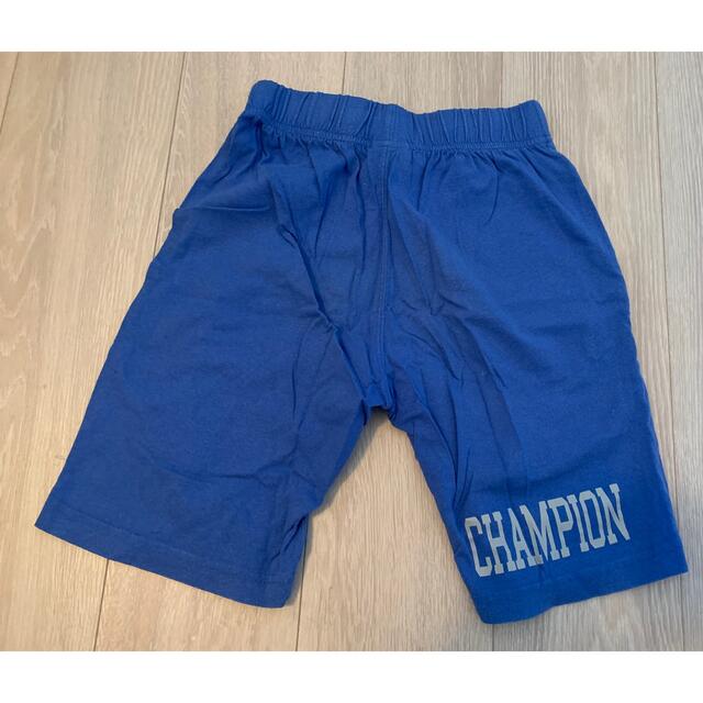 Champion(チャンピオン)のチャンピオン　ハーフパンツ 140cm  ブルー キッズ/ベビー/マタニティのキッズ服男の子用(90cm~)(パンツ/スパッツ)の商品写真