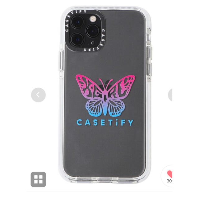 X-girl(エックスガール)のX-girl CASETiFY iPhone11Pro スマホ/家電/カメラのスマホアクセサリー(iPhoneケース)の商品写真