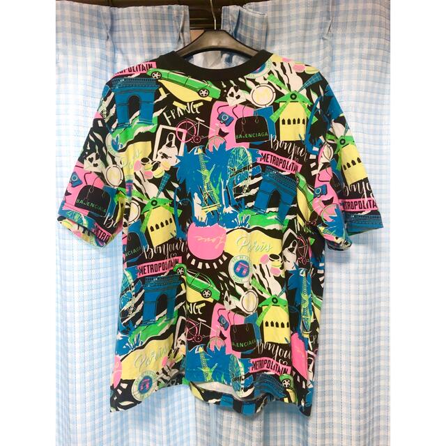 フラワーオブライフ BALENCIAGA バレンシアガ リゾート カラフル T