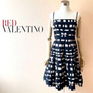 レッドヴァレンティノ(RED VALENTINO)のRED VALENTINO　レッド ヴァレンティノ　ワンピース(ひざ丈ワンピース)