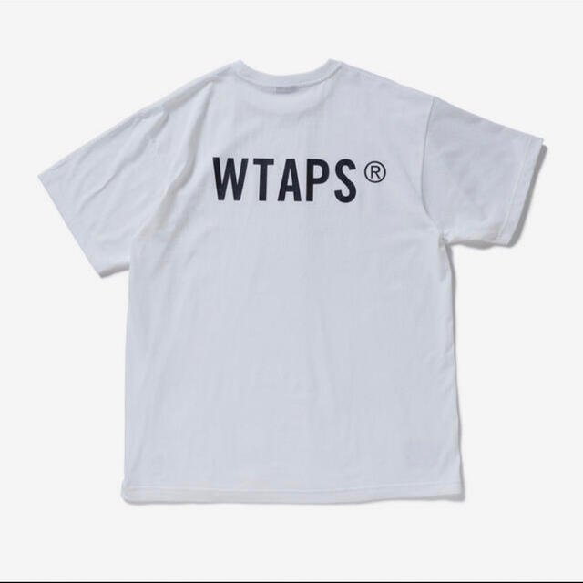 wtaps STANDART SS COTTON WHITE LARGETシャツ/カットソー(半袖/袖なし)