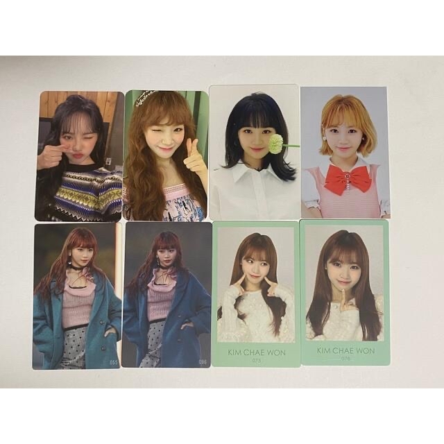 izone lesserafim チェウォン トレカ izone lesserafim チェウォン トレカ