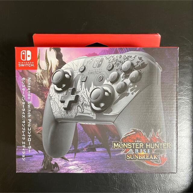 限定】任天堂スイッチコントローラー プロコン モンスターハンター ...