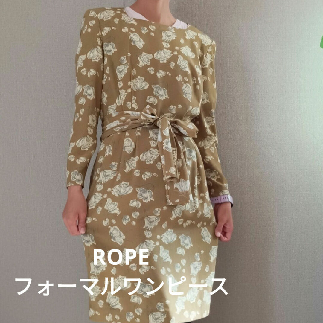 ROPE’(ロペ)のフォーマルワンピース レディースのワンピース(ひざ丈ワンピース)の商品写真