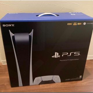 プレイステーション(PlayStation)のPS5 デジタルエディション　CFI-1100B01 新品(家庭用ゲーム機本体)