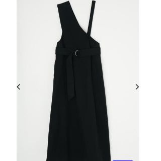 マウジー(moussy)のmoussy ASYMMETRY DENIM DRESS ワンピース　サロペット(ロングワンピース/マキシワンピース)