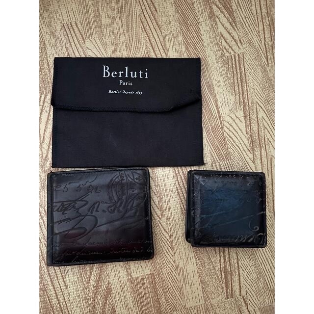 値下げ　べルルッティ Berluti 折り畳み財布