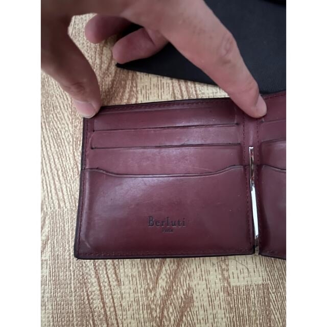 Berluti マネークリップ+小銭入れ-