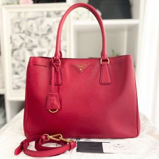 プラダ サフィアーノ ハンドバッグ(レディース)(ホワイト/白色系)の