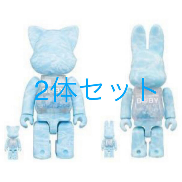 BE@RBRICK(ベアブリック)のMY FIRST R@BBRICK & NY@BRICK 100% & 400% エンタメ/ホビーのフィギュア(その他)の商品写真