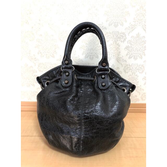 BALENCIAGA BAG(バレンシアガバッグ)のBALENCIAGA バレンシアガ クラシック ミニポンポン 246438 黒 レディースのバッグ(ショルダーバッグ)の商品写真