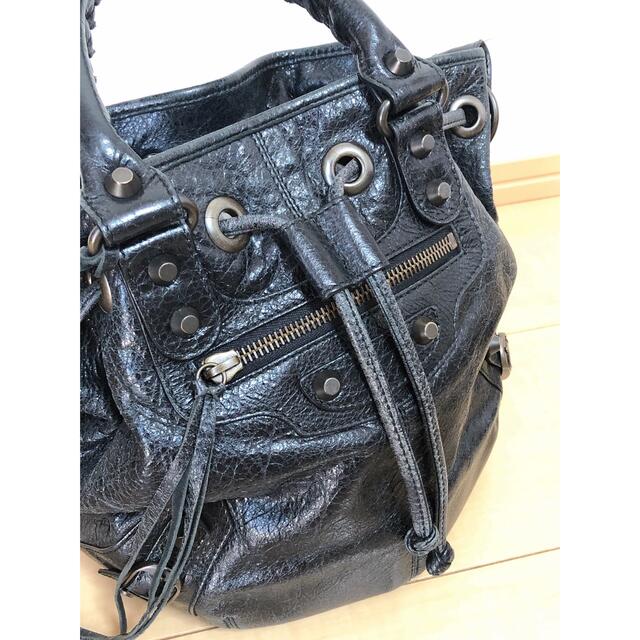 BALENCIAGA バレンシアガ クラシック ミニポンポン 246438 黒 6