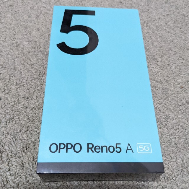 OPPO reno5 a  シルバーブラック  新品未開封品