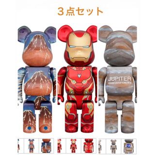 メディコムトイ(MEDICOM TOY)のMEDICOMTOY EXHIBITION’22 BE@RBRICK 3点セット(フィギュア)