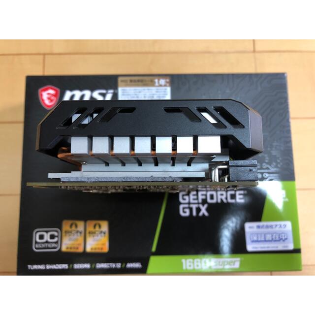 MSI GeForce GTX 1660 SUPER AERO ITX OC スマホ/家電/カメラのPC/タブレット(PCパーツ)の商品写真