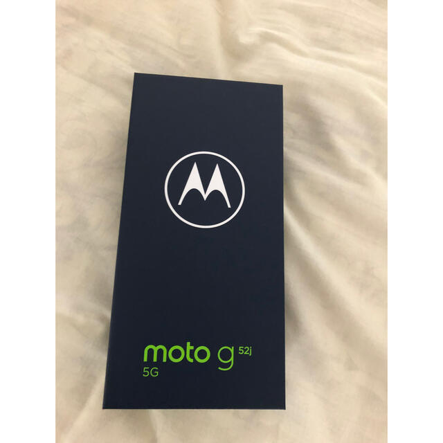 【新品未開封】motog52j 5gインクブラック SIMフリー