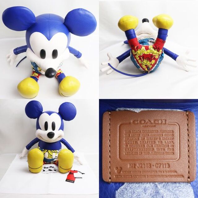 コーチ COACH C7118 TQI 人形 ぬいぐるみ ミッキーX キース