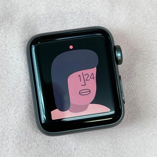 Apple Watch - W489 Apple Watch Series3 38mm GPS+セルラー の通販｜ラクマ