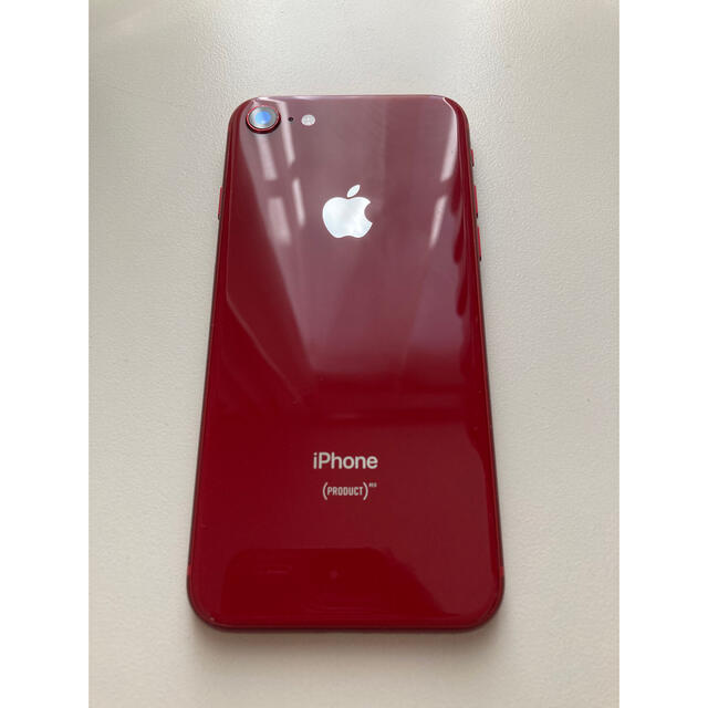 iPhone8本体 64GB SIMフリー 16.0.2○ 赤 RED スマートフォン/携帯電話 ...