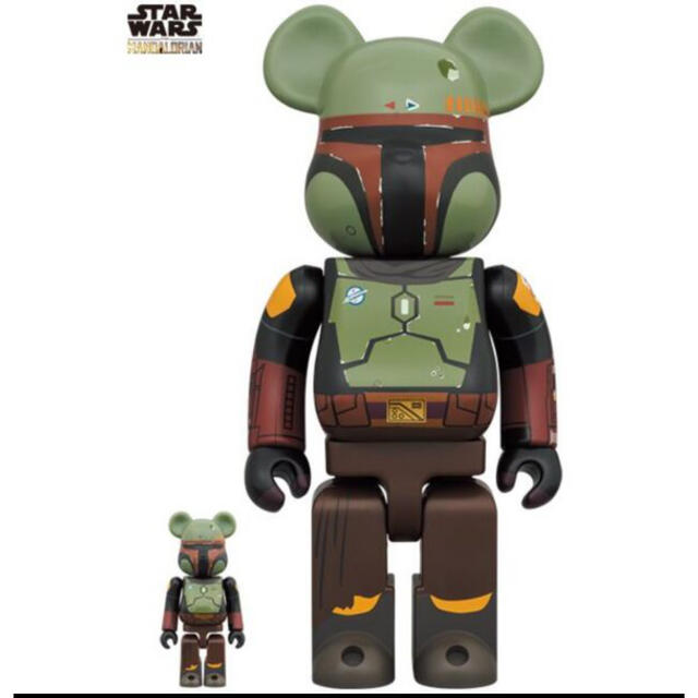 MEDICOMTOYBE@RBRICK BOBA FETT 100％ & 400％