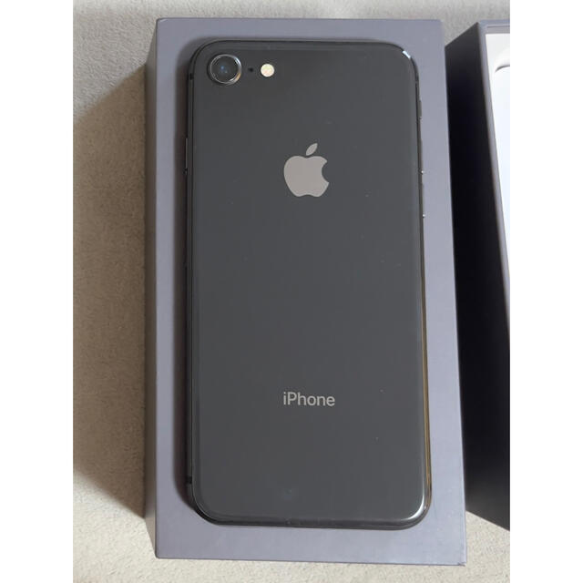 iPhone 8 Space Gray 256 GB SIMフリー