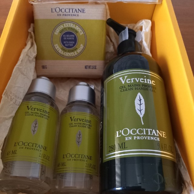 L'OCCITANE(ロクシタン)のロクシタン ヴァーベナ ハンドジェル セット コスメ/美容のボディケア(その他)の商品写真