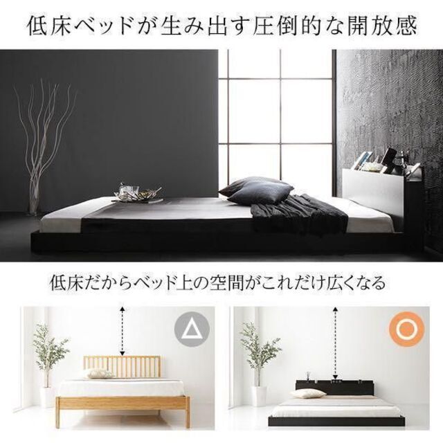 新品 1年保証 マットレス付き セミダブルベッド ホワイト | www