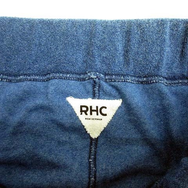 ロンハーマン RHC 神戸5周年 インディゴ パイル パンツ ロゴ プリント L 2