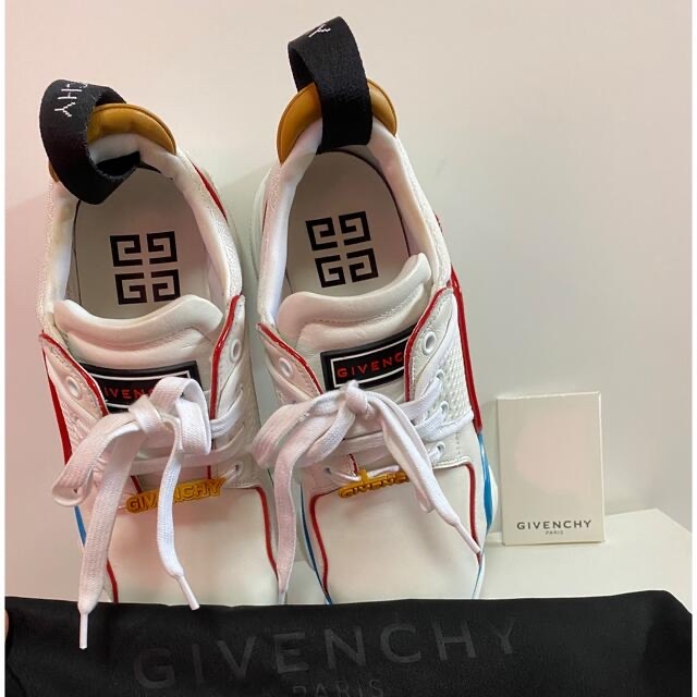 GIVENCHY(ジバンシィ)のGIVENCHY JAW NEOPRENE & SUEDE SNEAKERS メンズの靴/シューズ(スニーカー)の商品写真