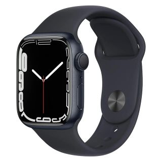 アップルウォッチ(Apple Watch)の未開封 Apple Watch Series 7 41mm GPS ミッドナイト(腕時計(デジタル))