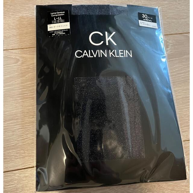 Calvin Klein(カルバンクライン)のカルバンクライン　ラメタイツ　30d レディースのレッグウェア(タイツ/ストッキング)の商品写真