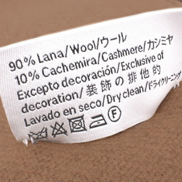 LOEWE(ロエベ)のロエベマフラー ウィンドー スカーフ ウール カシミヤ ネイビー紺 ブラウン茶 40802027009 メンズのファッション小物(マフラー)の商品写真