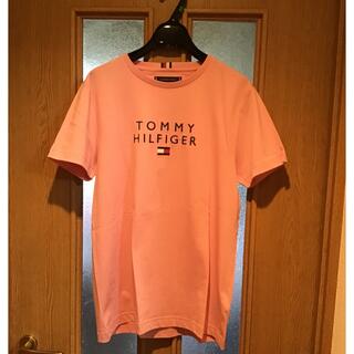 トミーヒルフィガー(TOMMY HILFIGER)の未使用　トミーヒルフィガー　ロゴTシャツ　ピンク(Tシャツ/カットソー(半袖/袖なし))