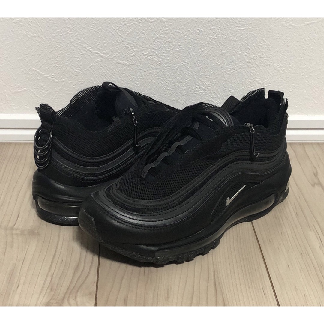 NIKE - 美品 NIKE WMNS AIR MAX 97 LX 23cm 黒 銀 ブラックの通販 by