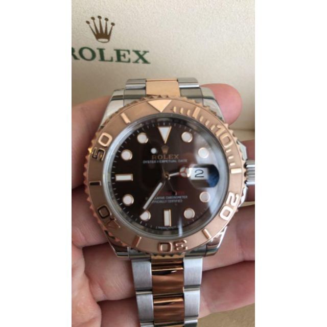 Rolex 116621 ヨットマスター 40 チョコレート文字盤 194250円 メンズ 時計 腕時計(アナログ)