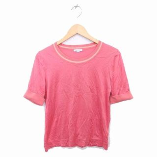 エンスウィート(ensuite)のエンスウィート レナウン ensuite カットソー Tシャツ 半袖 L ピンク(カットソー(半袖/袖なし))