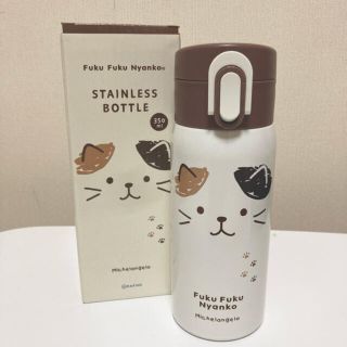 ふくふくにゃんこ 水筒の箱(キャラクターグッズ)