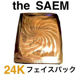 ザセム(the saem)の【the SAEM】韓国購入☆24K金入り☆フェイシャルパック2枚セット☆(パック/フェイスマスク)