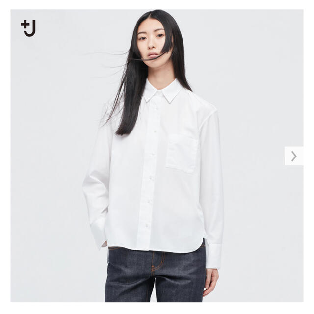 UNIQLO(ユニクロ)のUNIQLO ＋J スーピマコットンシャツ レディースのトップス(シャツ/ブラウス(長袖/七分))の商品写真