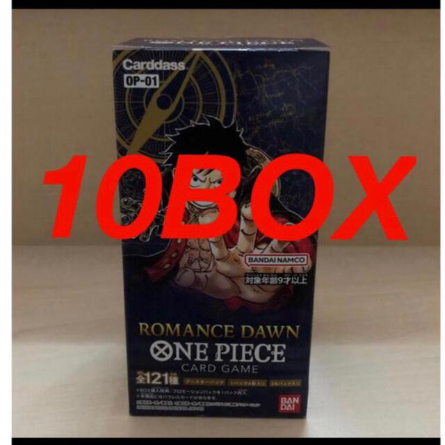 新着 ワンピース ONE PIECE カード ROMANCE DAWN 10BOX Box/デッキ 