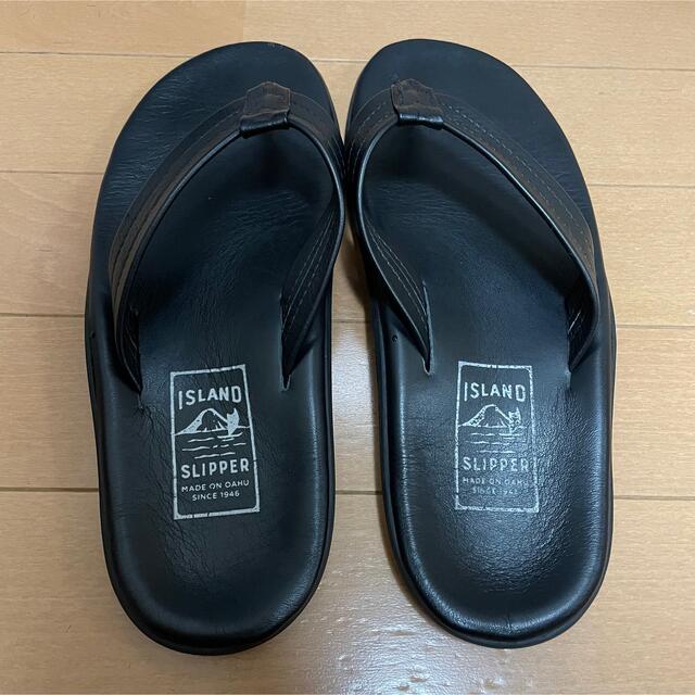 ISLAND SLIPPER サンダル 新品 ブラック 28cm ★早いもの勝ち