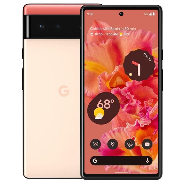 Google Pixel(グーグルピクセル)のミヤ様専用  新品未使用 pixel6 128  ピンク   スマホ/家電/カメラのスマートフォン/携帯電話(スマートフォン本体)の商品写真